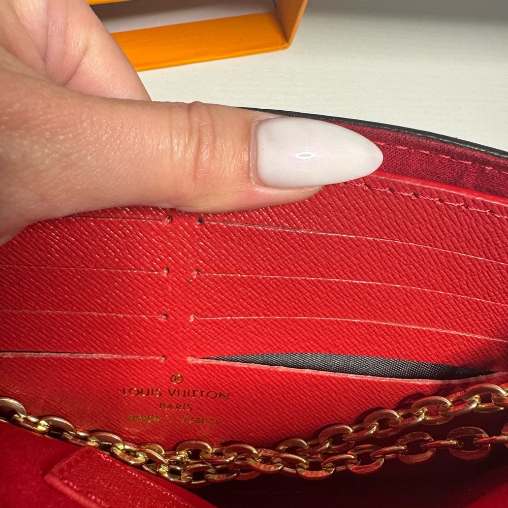 Louis Vuitton Brown Monogram Clutch - Picture 5 of 9
